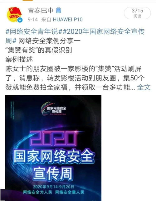 2020網安周巴中青少年日 筑牢網絡安全防線，培育未來技術先鋒